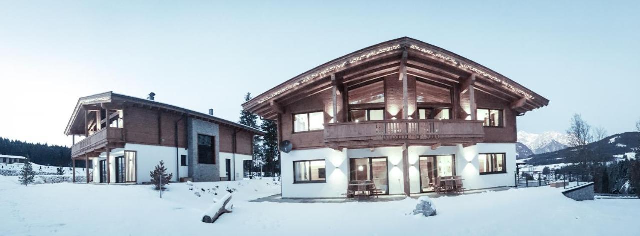 Zeitfrei Chalet Apartments Fieberbrunn Exteriér fotografie
