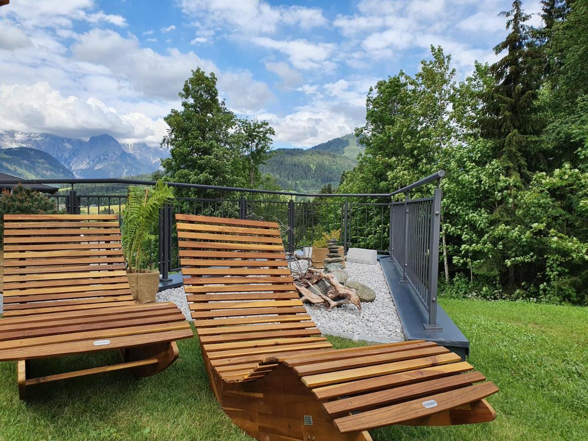 Zeitfrei Chalet Apartments Fieberbrunn Exteriér fotografie