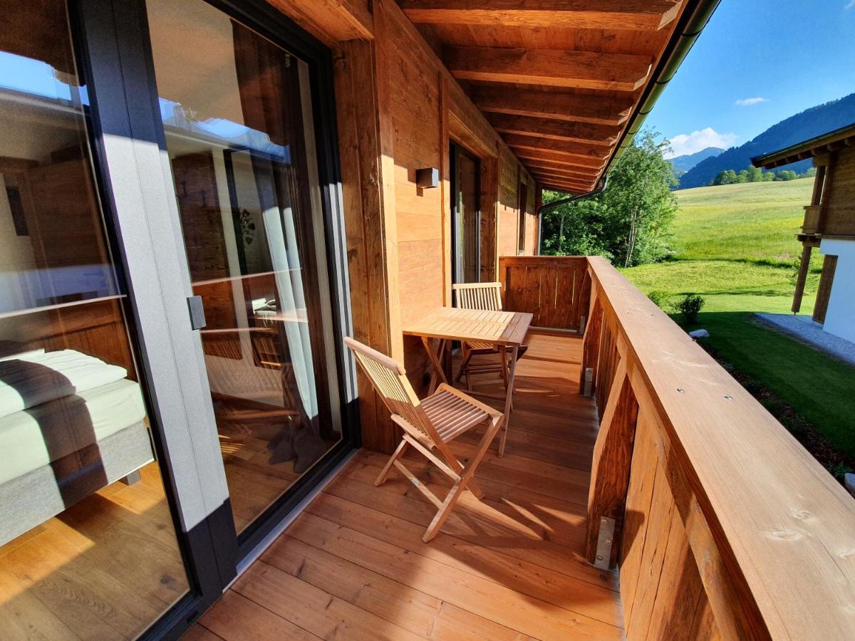 Zeitfrei Chalet Apartments Fieberbrunn Exteriér fotografie