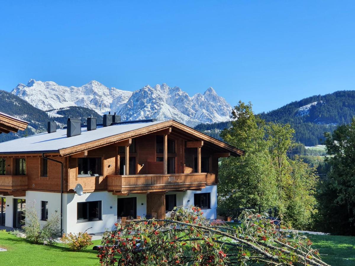 Zeitfrei Chalet Apartments Fieberbrunn Exteriér fotografie