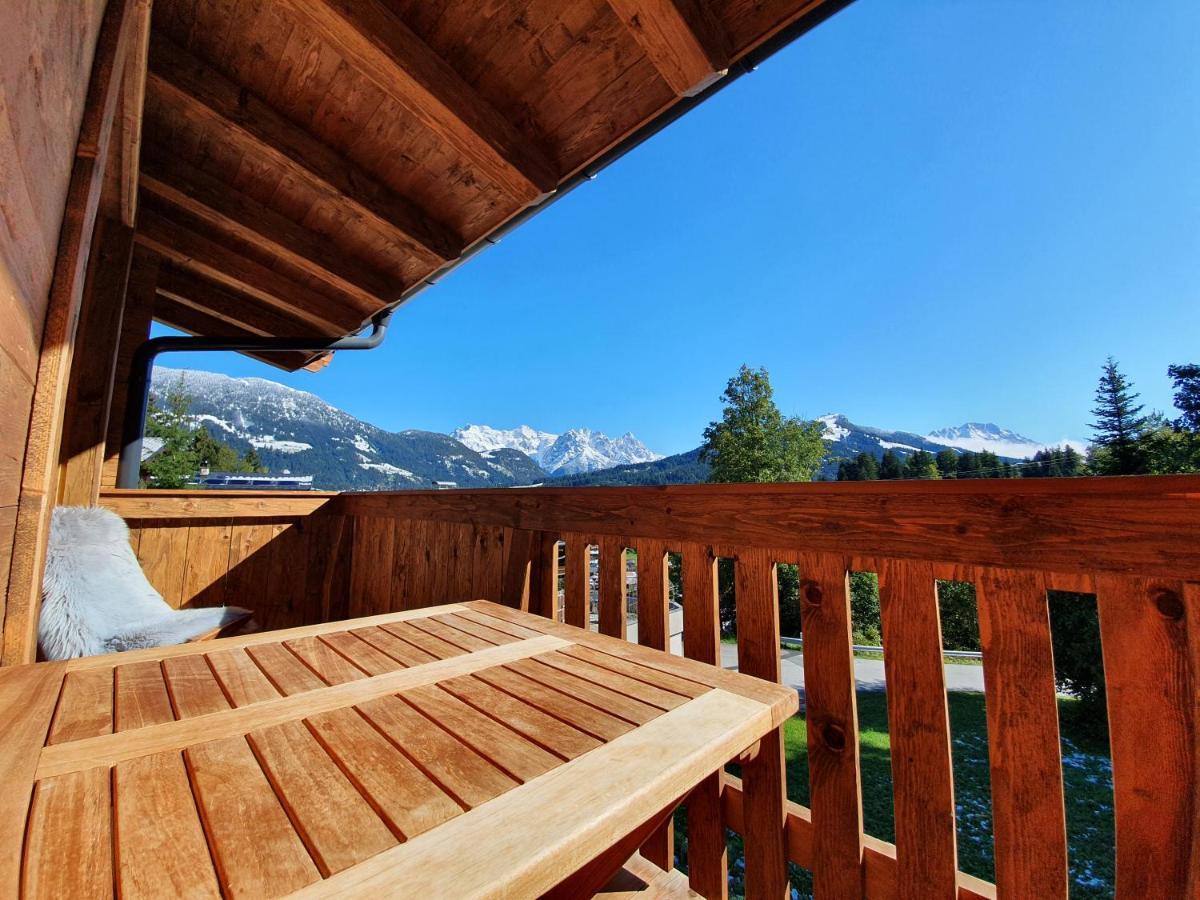 Zeitfrei Chalet Apartments Fieberbrunn Exteriér fotografie