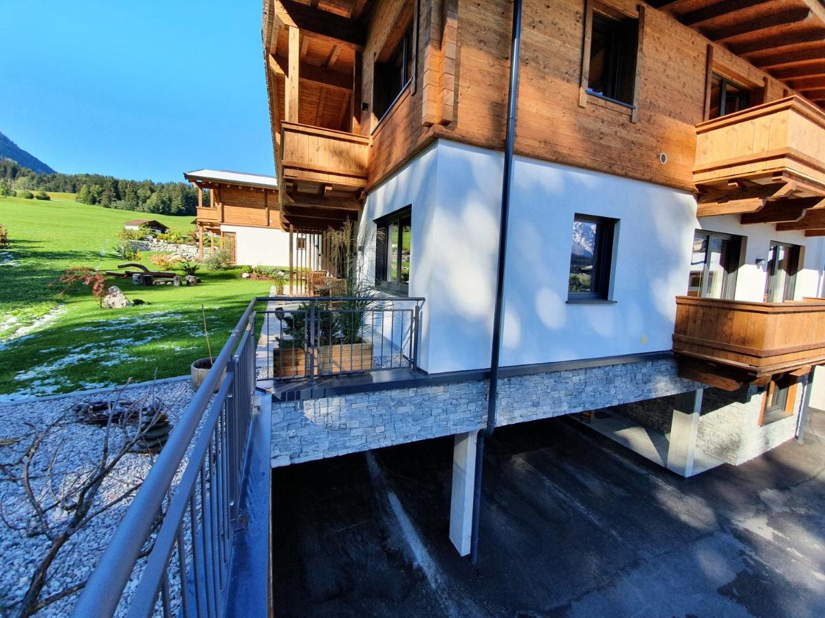 Zeitfrei Chalet Apartments Fieberbrunn Exteriér fotografie