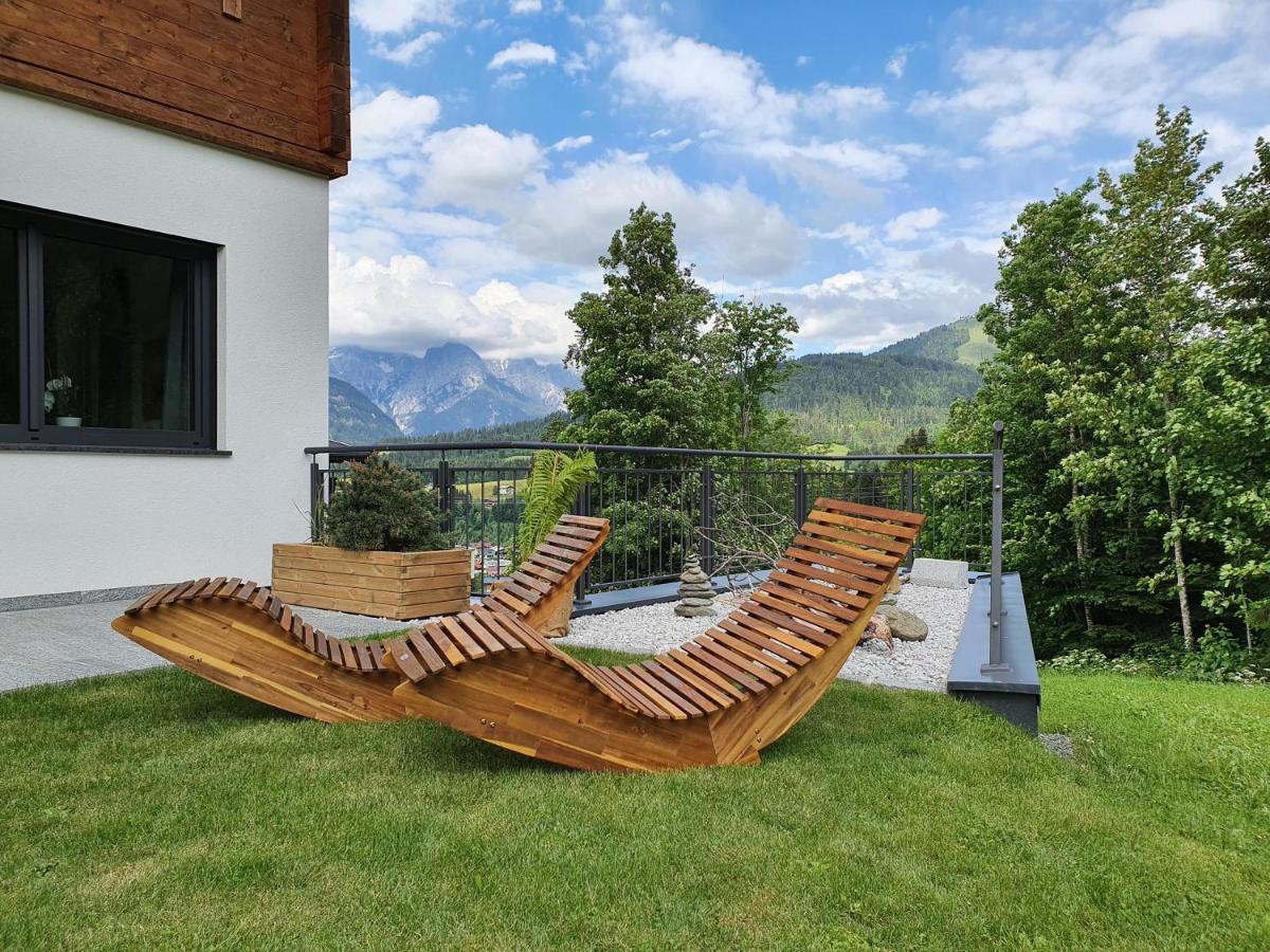 Zeitfrei Chalet Apartments Fieberbrunn Exteriér fotografie