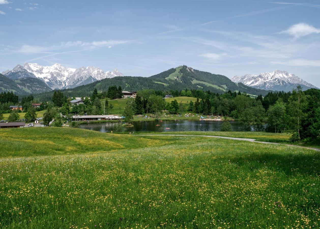 Zeitfrei Chalet Apartments Fieberbrunn Exteriér fotografie