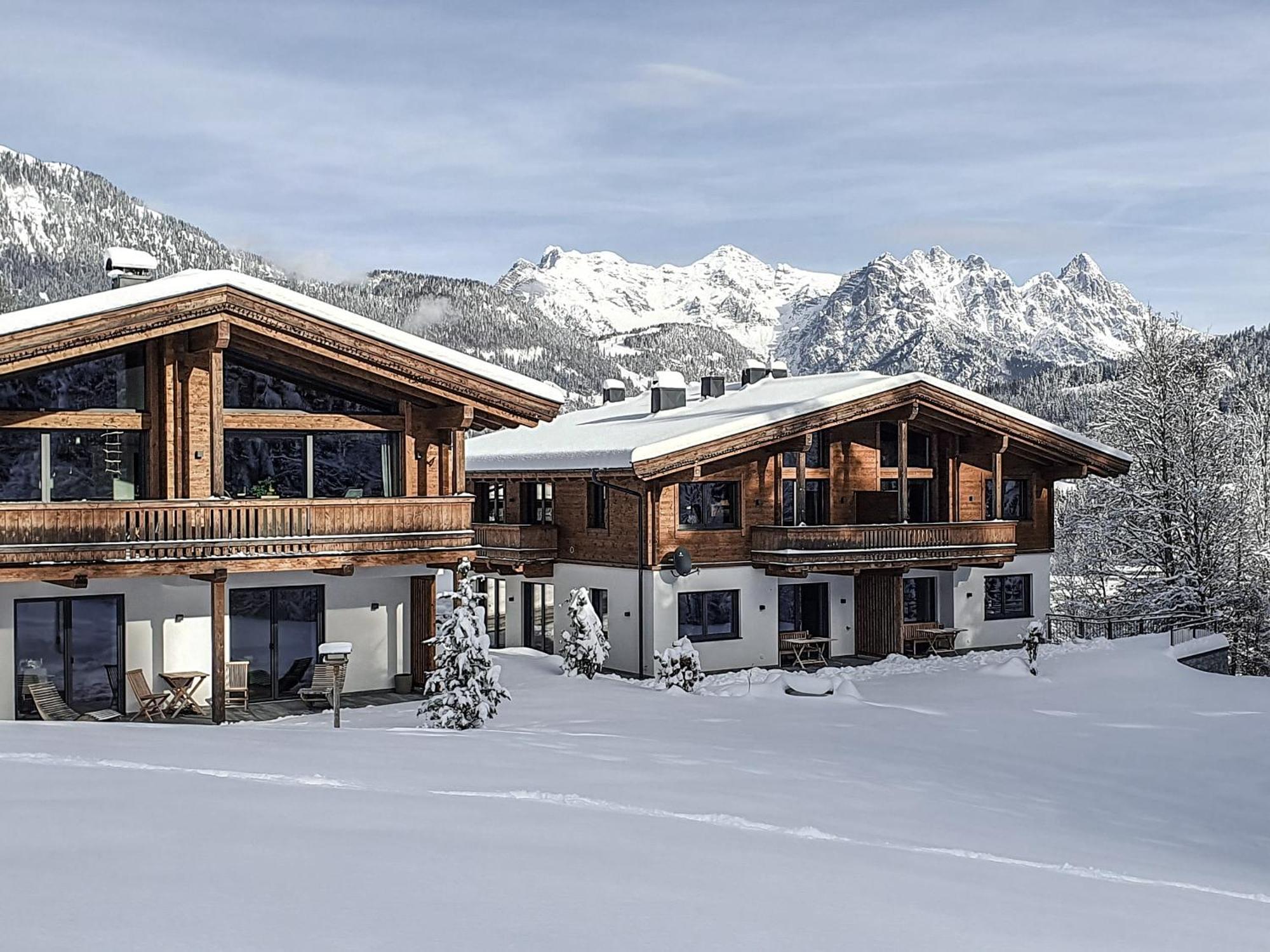 Zeitfrei Chalet Apartments Fieberbrunn Exteriér fotografie