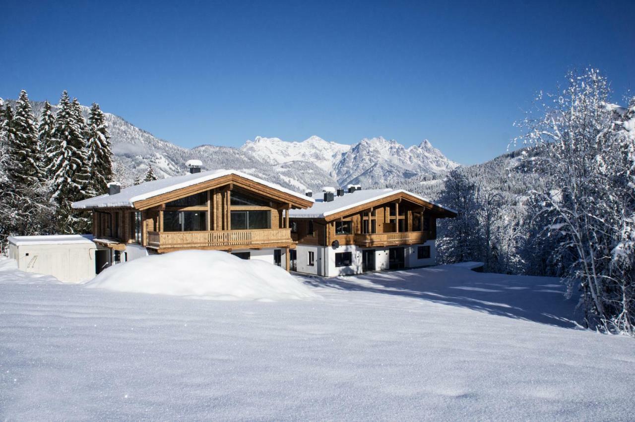 Zeitfrei Chalet Apartments Fieberbrunn Exteriér fotografie