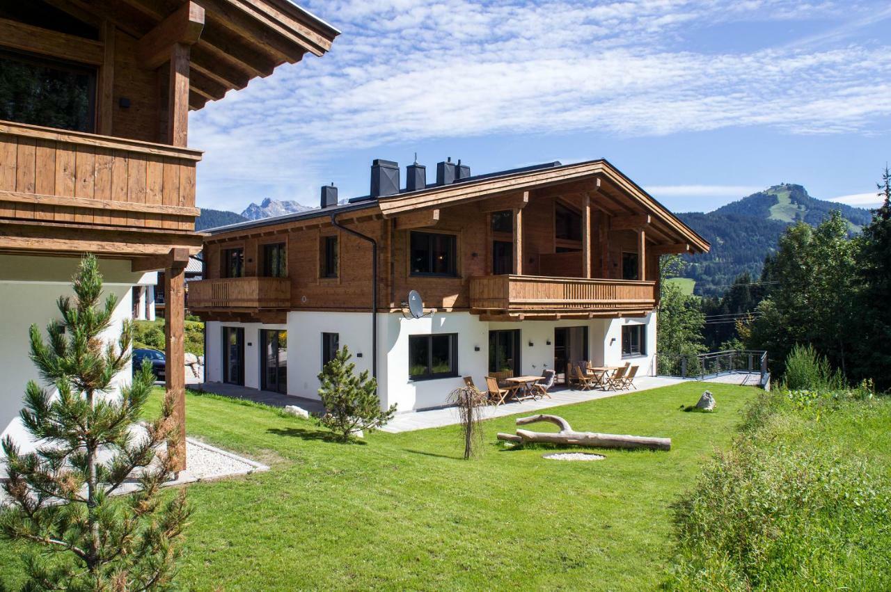 Zeitfrei Chalet Apartments Fieberbrunn Exteriér fotografie