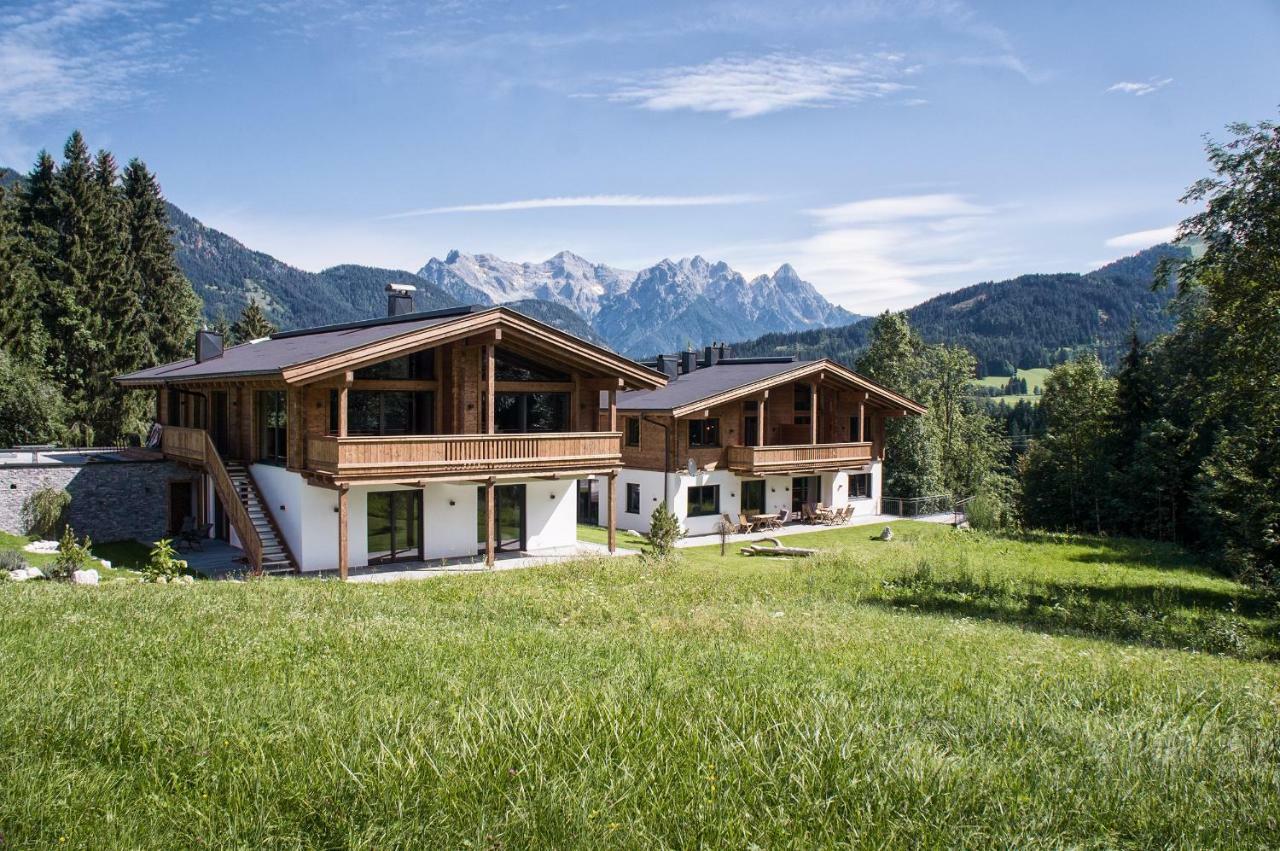 Zeitfrei Chalet Apartments Fieberbrunn Exteriér fotografie