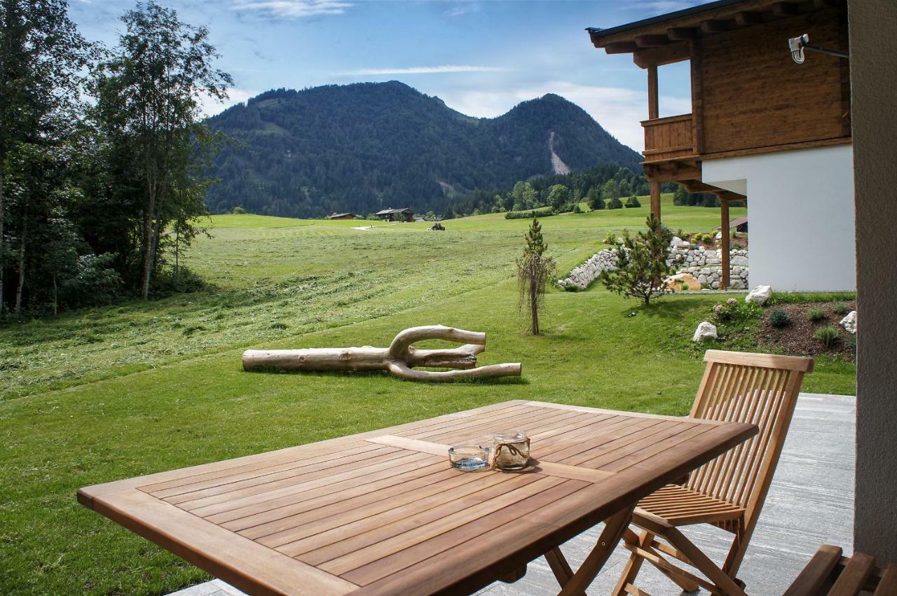Zeitfrei Chalet Apartments Fieberbrunn Exteriér fotografie